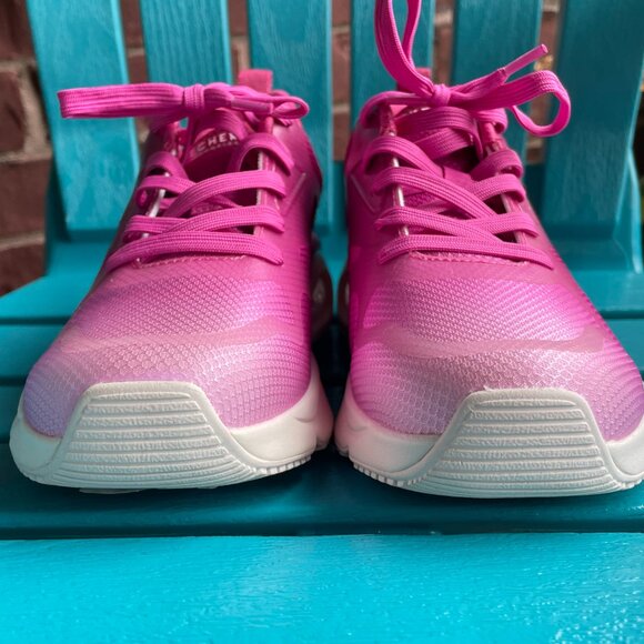 Skechers Size 7, Air Element, Pink Ombre, Air-Cooled Memory Foam Sneakers - Picture 3 of 9